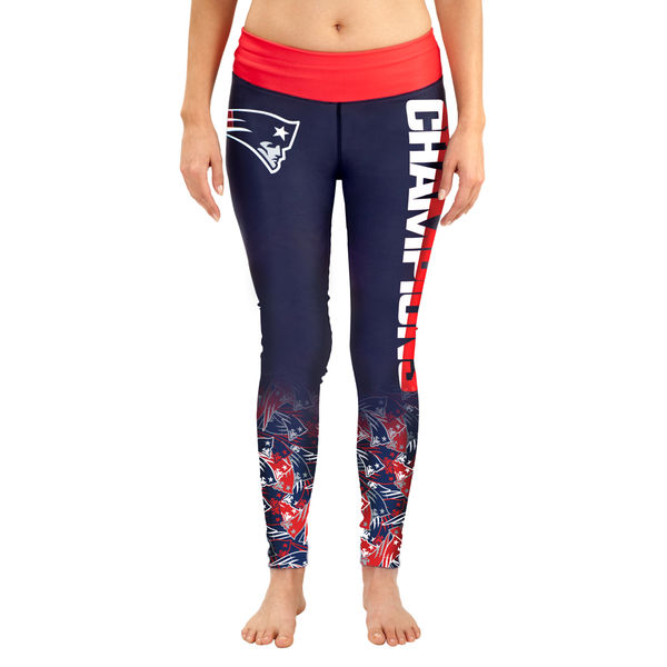 New England Patriots Women's Super Bowl LI Champions Leggings - Navy